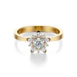 Pierścionek zaręczynowy z diamentami AJPZ_140